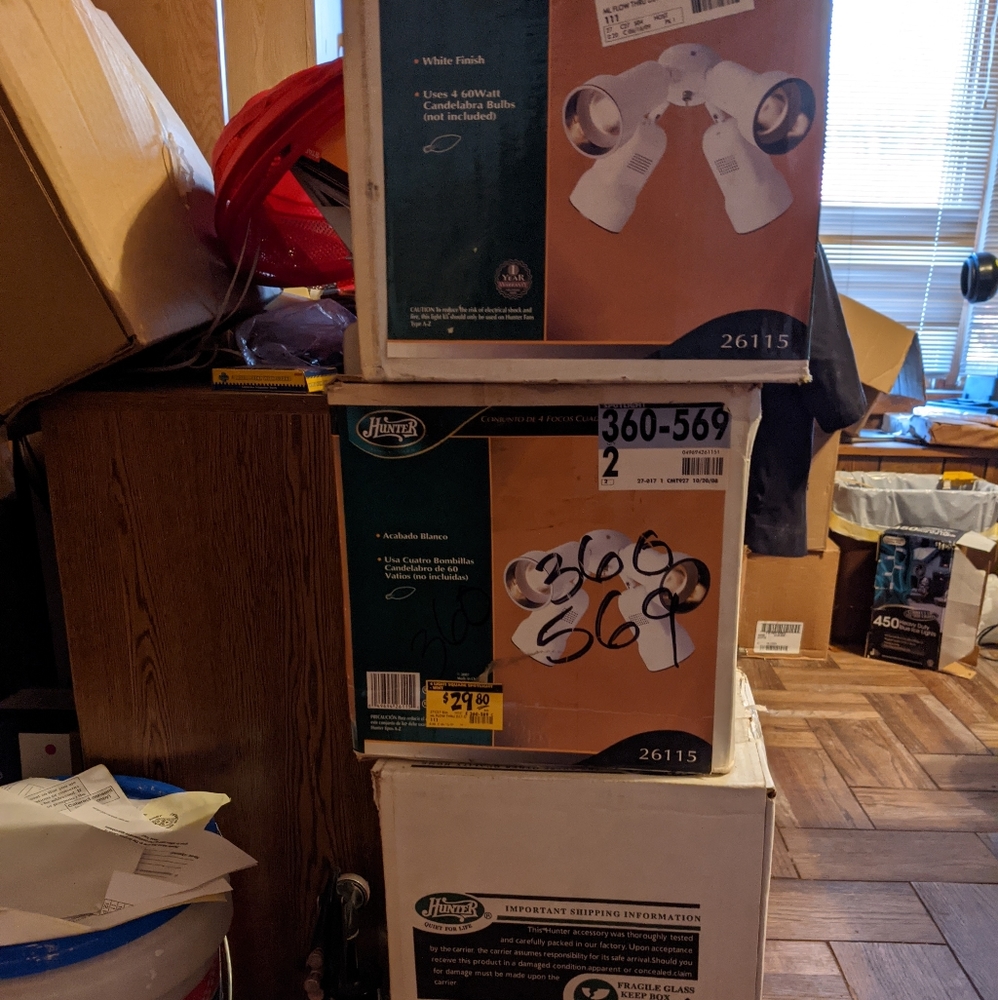 Hunter ceiling fan light kit